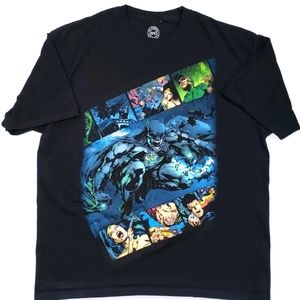 Mens DC Comics Graphic Batman Wonder Woman Tshirt